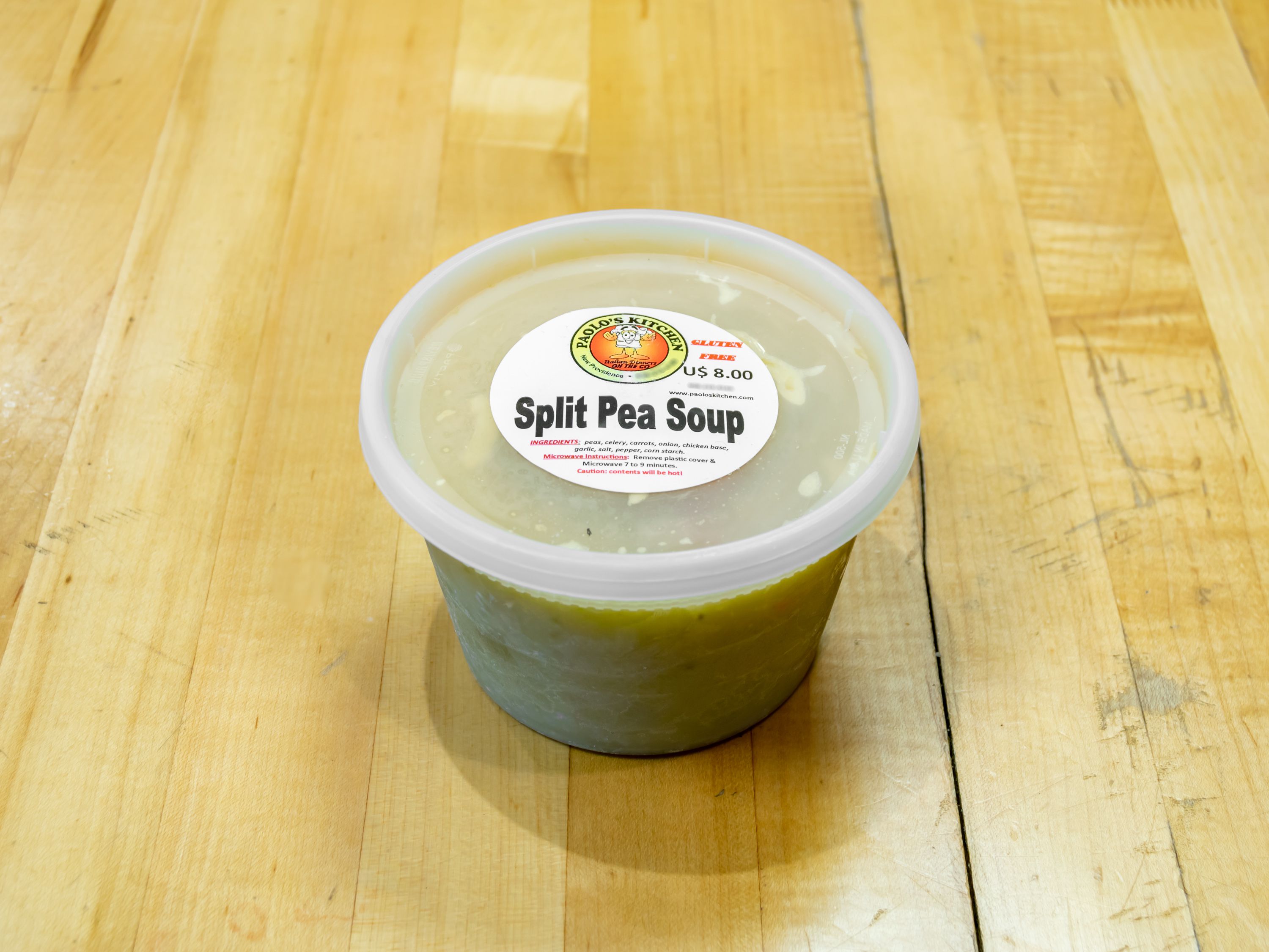 Order Split Pea Soup food online from Paolo Kitchen store, New Providence on bringmethat.com