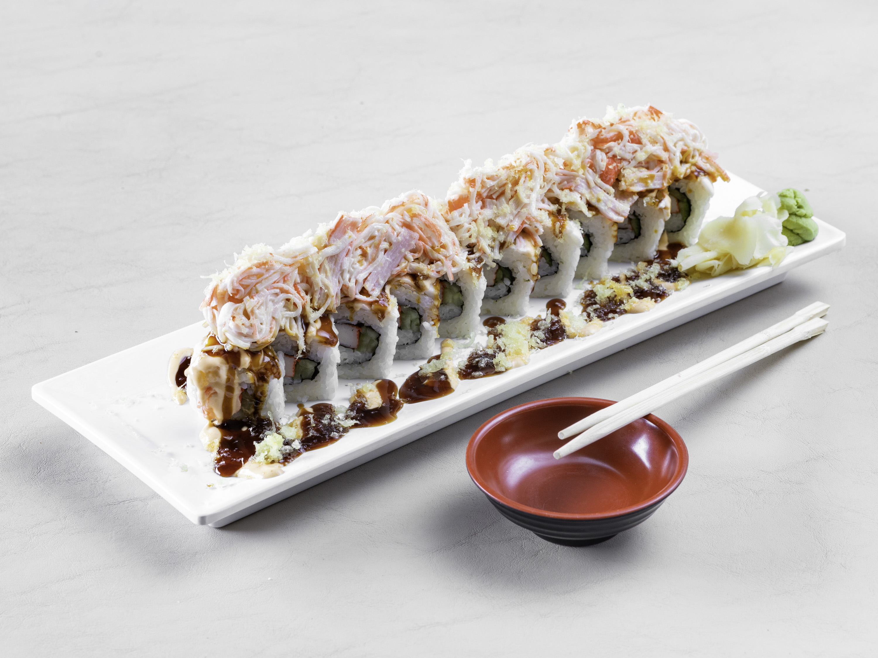 Order Texas A&M  Roll food online from Kai Japanese Sushi Restaurant store, San Antonio on bringmethat.com