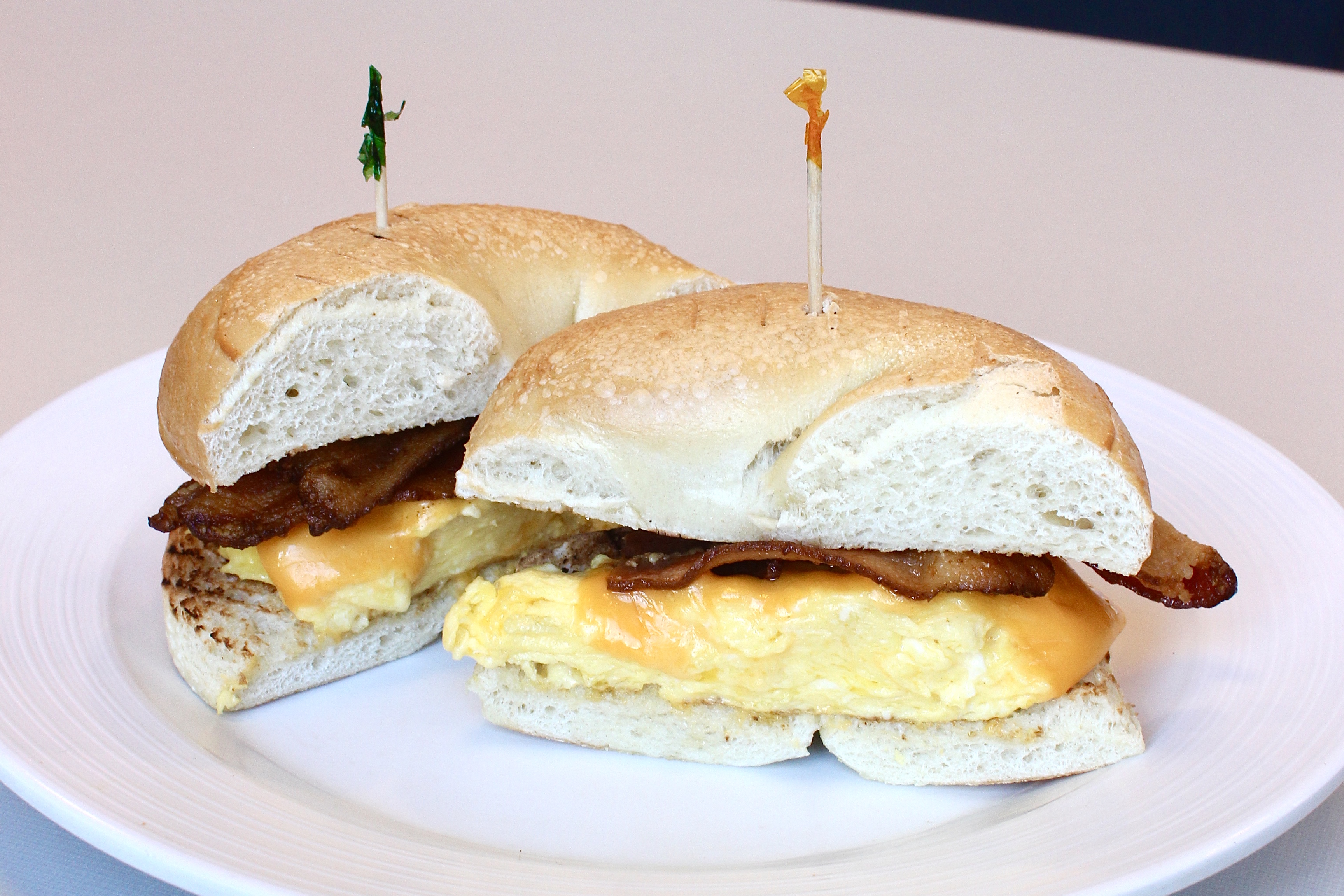 Order Bacon & Egg Breakfast Sandwich food online from Hermosa store, Chicago on bringmethat.com