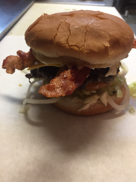 Order Bacon Burger food online from Master Burger store, Los Angeles on bringmethat.com