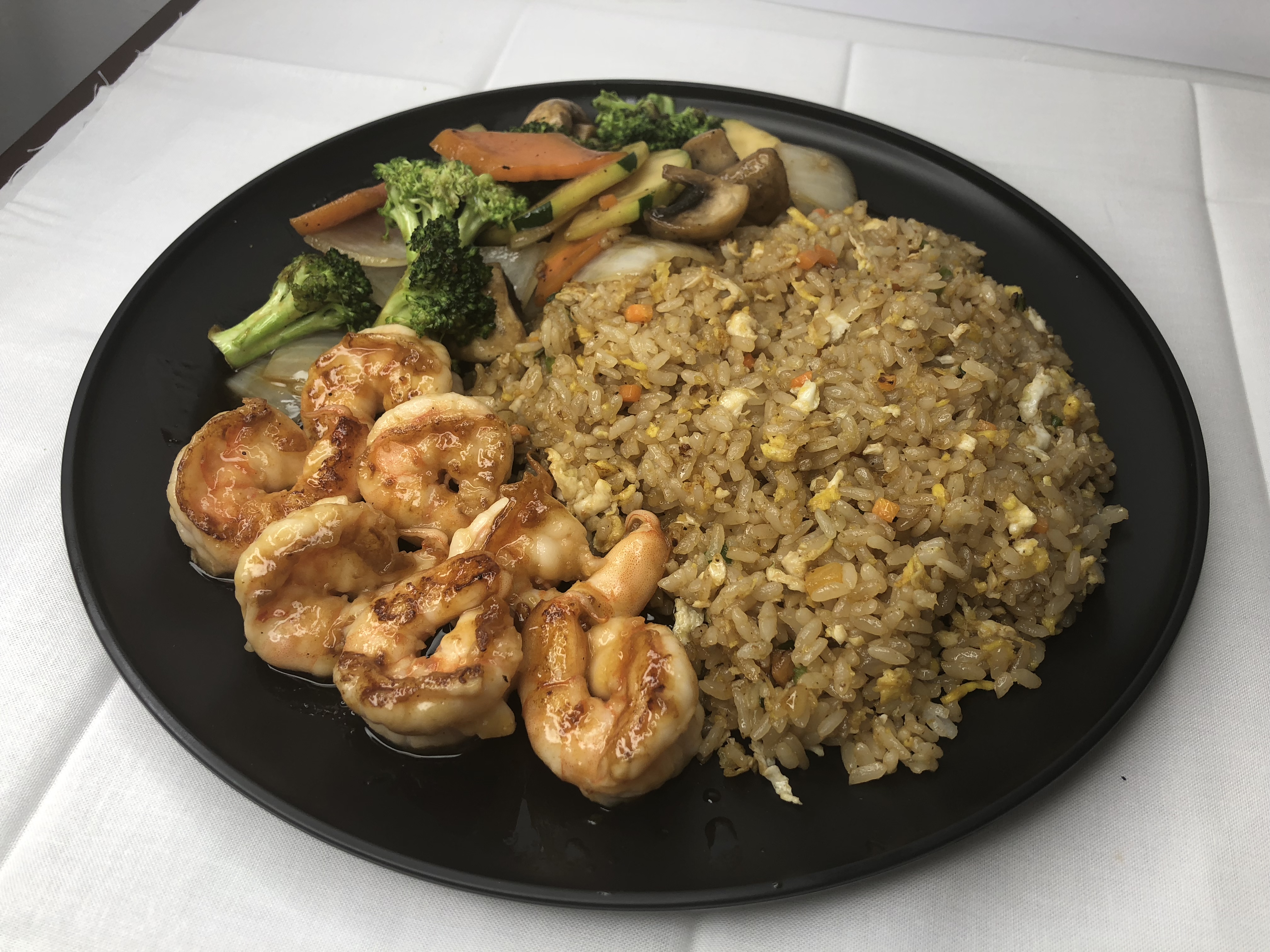 Order 11. Hibachi Shrimp Bowl food online from A Little More store, Columbia on bringmethat.com