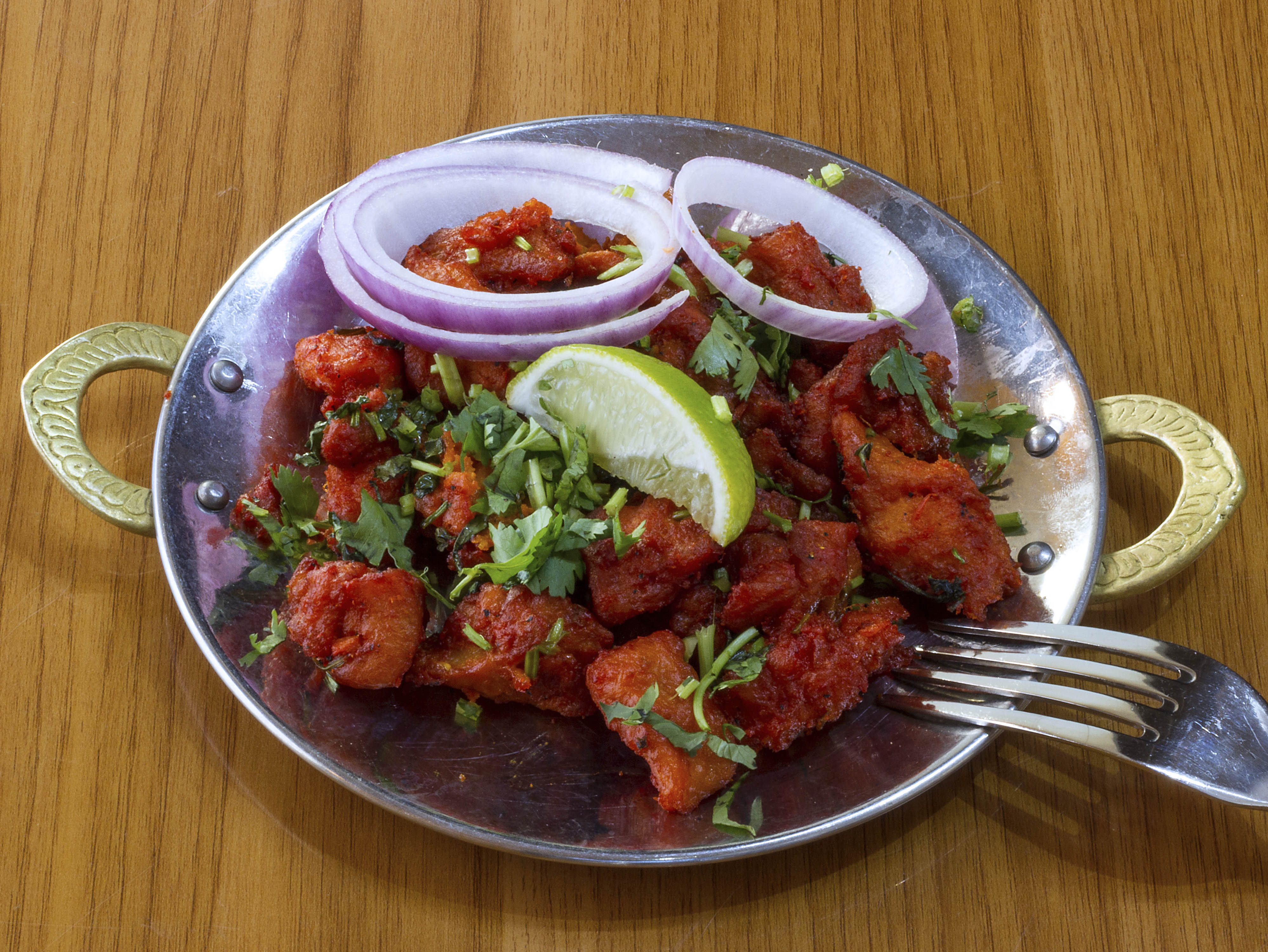 Order Chicken 65 - Hyderabadi Style food online from Daawat Indian Cuisine store, Austin on bringmethat.com