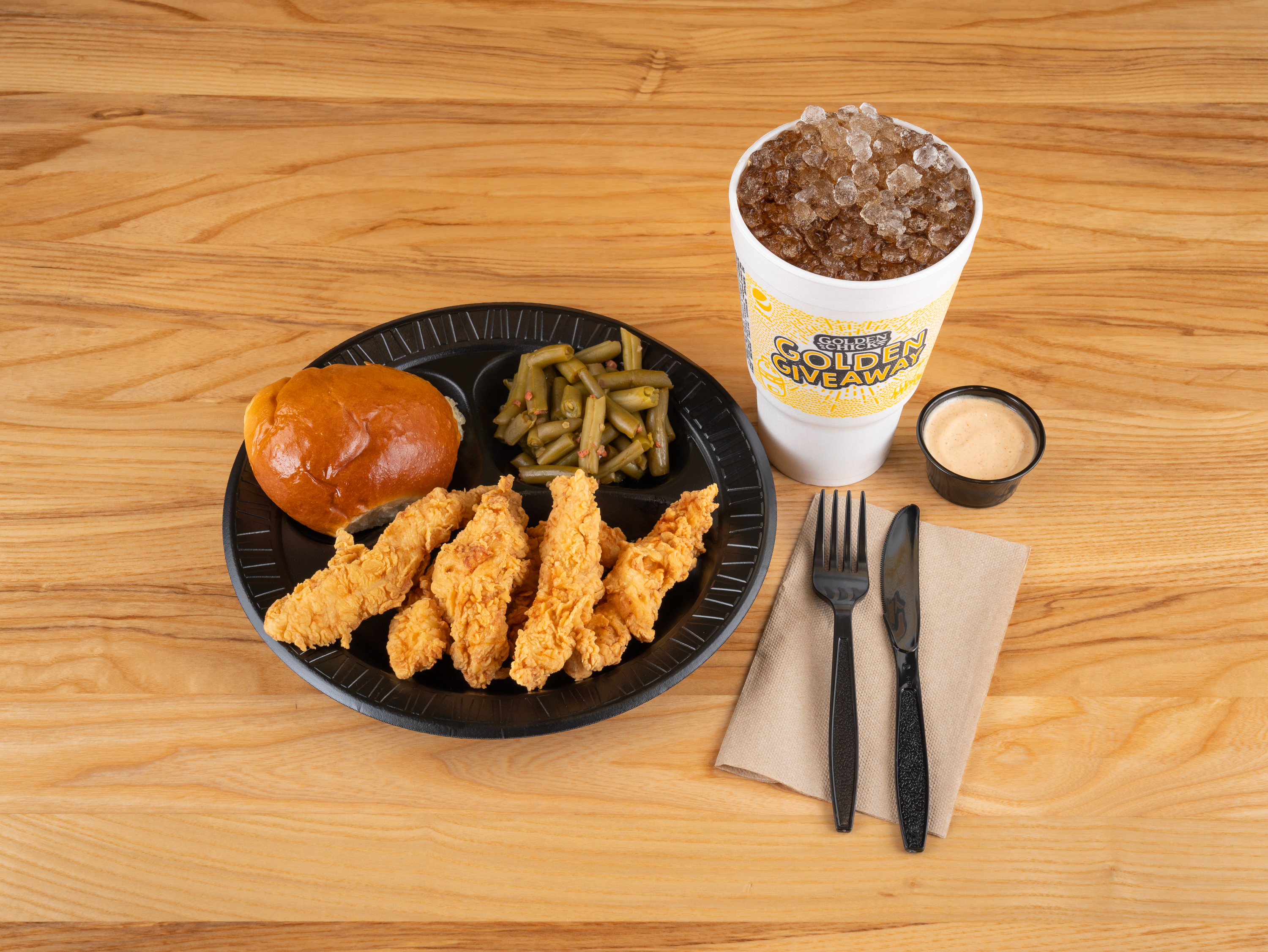 Order Golden Tenders Combo food online from Golden Chick store, Robstown on bringmethat.com