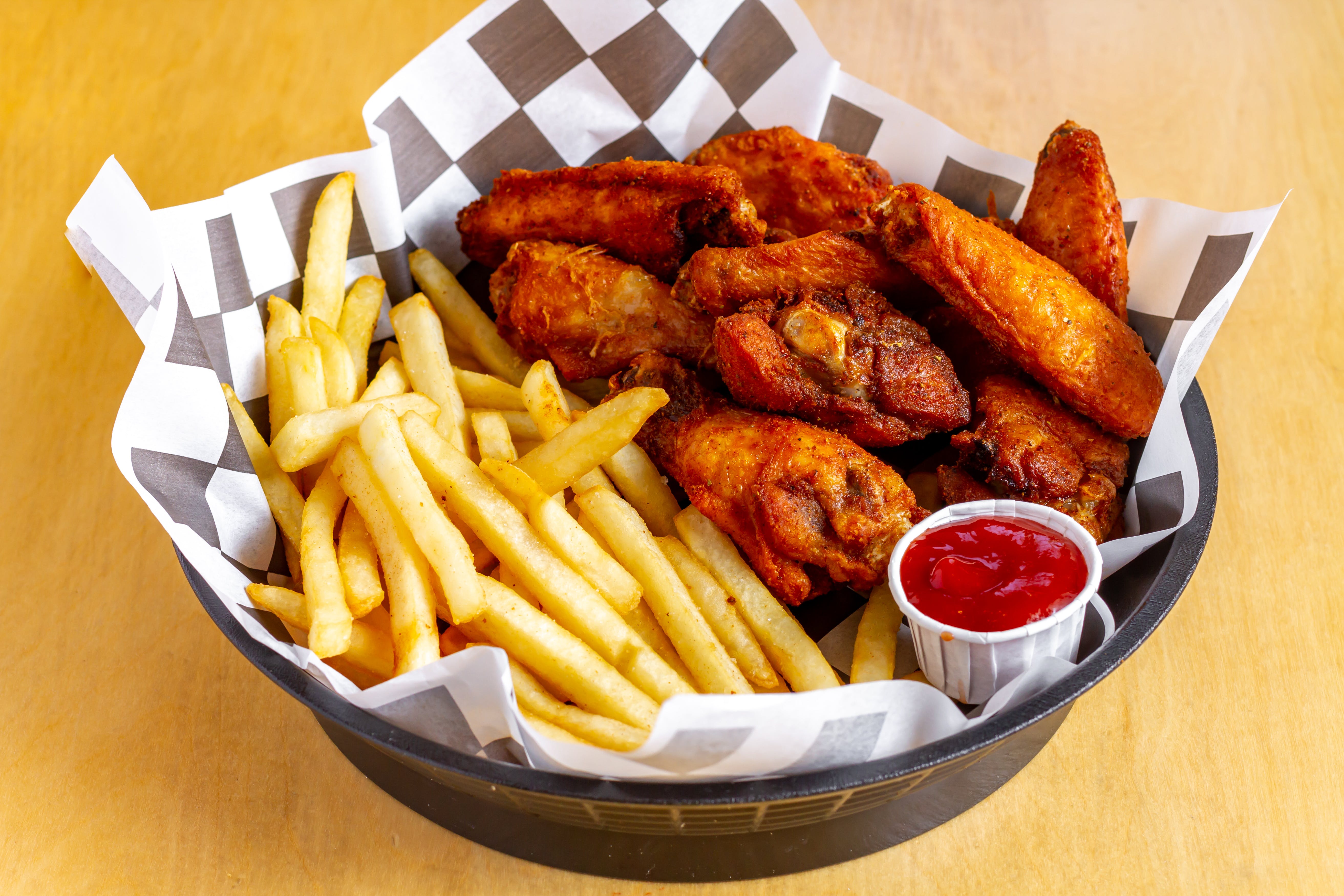 Order Wings Platter - 10 Pieces food online from My Three Sons store, Edgewood on bringmethat.com