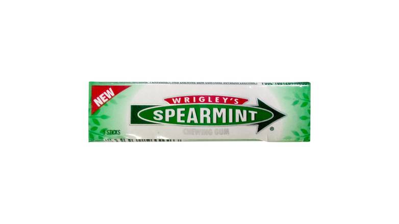 Order Wrigley'S Chewing Gum - Spearmint 35 Cent food online from Trumbull Mobil store, Trumbull on bringmethat.com
