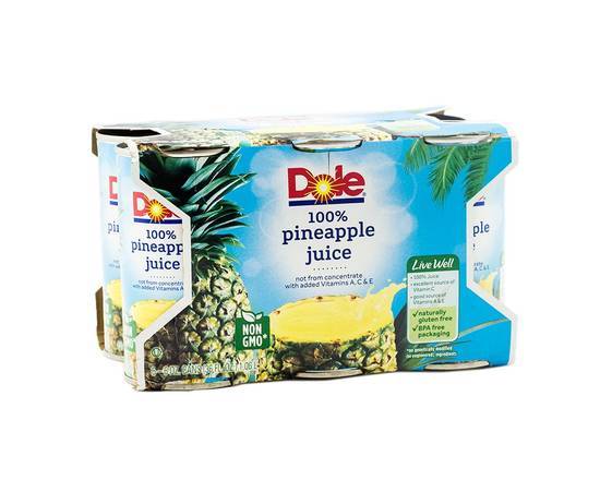 Order Dole Pineapple Juice (15 oz) food online from High Life Coffee Shop store, Fairburn on bringmethat.com
