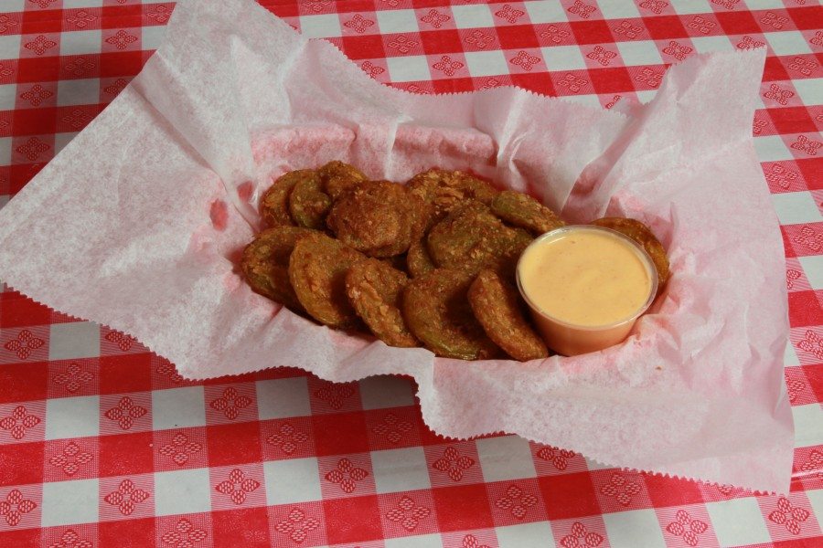 Order Southern-Style Fried Green Tomatoes food online from Champys store, Chattanooga on bringmethat.com