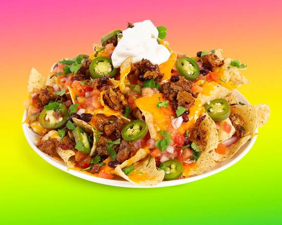 Order Al Pastor Nachos food online from Chuck'S Cheesesteaks store, Fort Mill on bringmethat.com