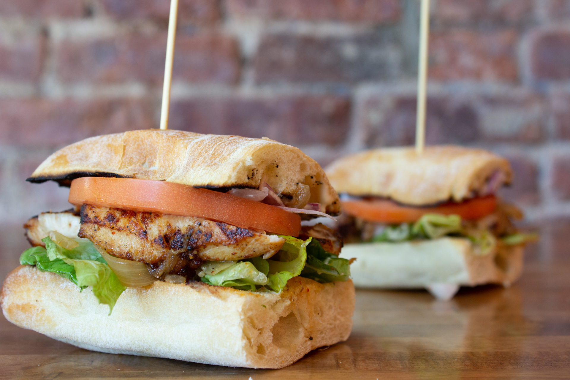 Order Grilled Chicken Sandwich food online from Dixie BBQ store, Brooklyn on bringmethat.com