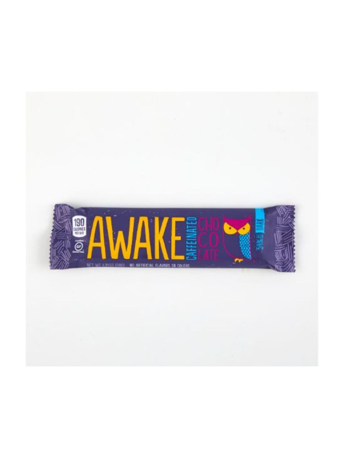Order AWAKE Caffeinated 54% Dark Chocolate Bar (1.34 oz) food online from Stock-Up Mart store, Minneapolis on bringmethat.com