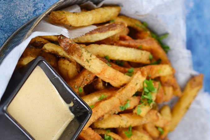 Order Hand Cut Fries food online from Nish nush store, New York on bringmethat.com