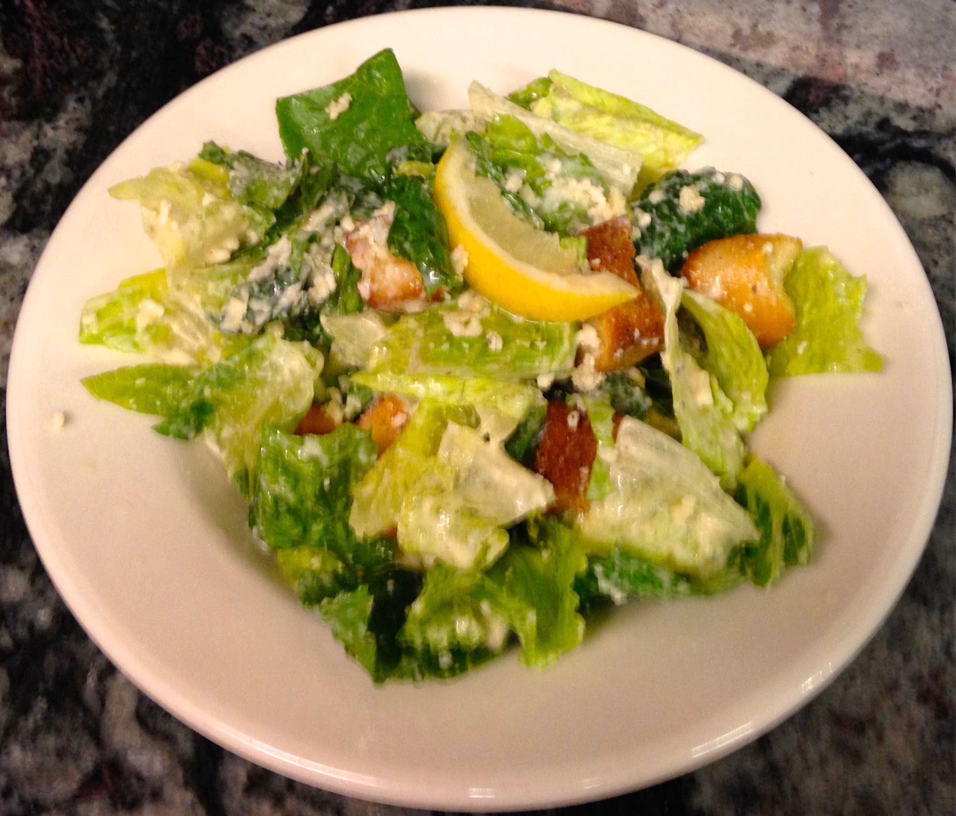Order Caesar Salad - Salad food online from Mamma Lucrezia Italian Restaurant store, Bellefonte on bringmethat.com