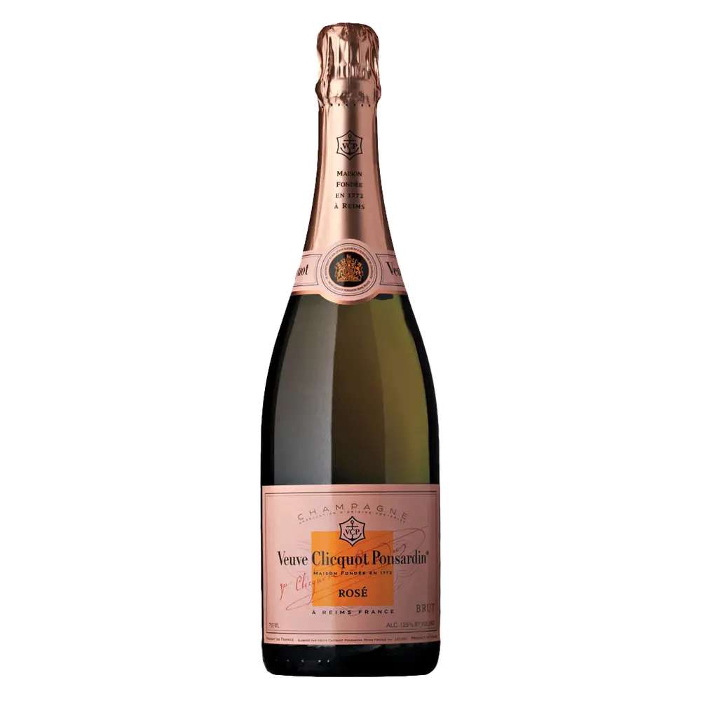 Order Veuve Clicquot Rose Champagne  750 ml. food online from Mirage Wine & Liquor store, Palm Springs on bringmethat.com