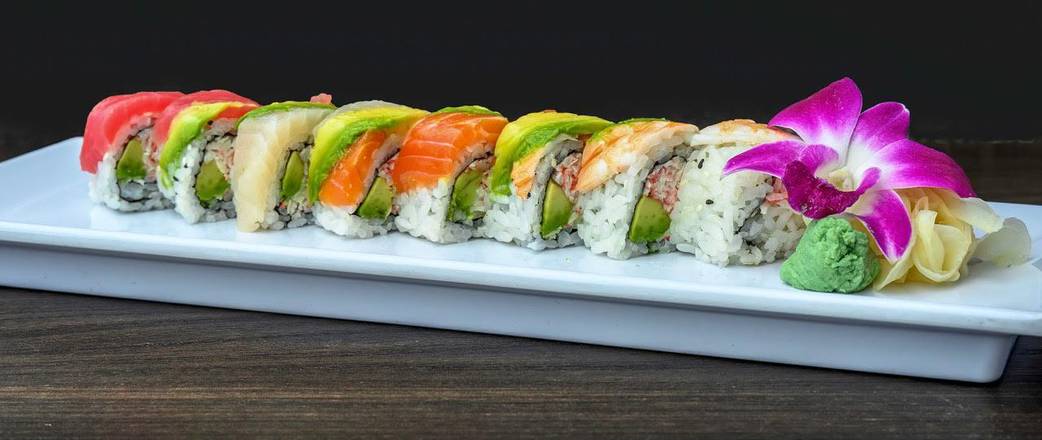 Order Rainbow Roll food online from Koi Sushi & Wok store, Phoenix on bringmethat.com