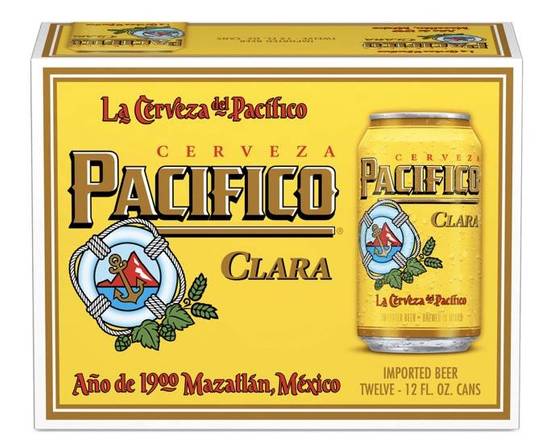 Order Pacifico Clara, 12pk-12oz bottled beer (5.0% ABV) food online from Loma Mini Market store, Long Beach on bringmethat.com
