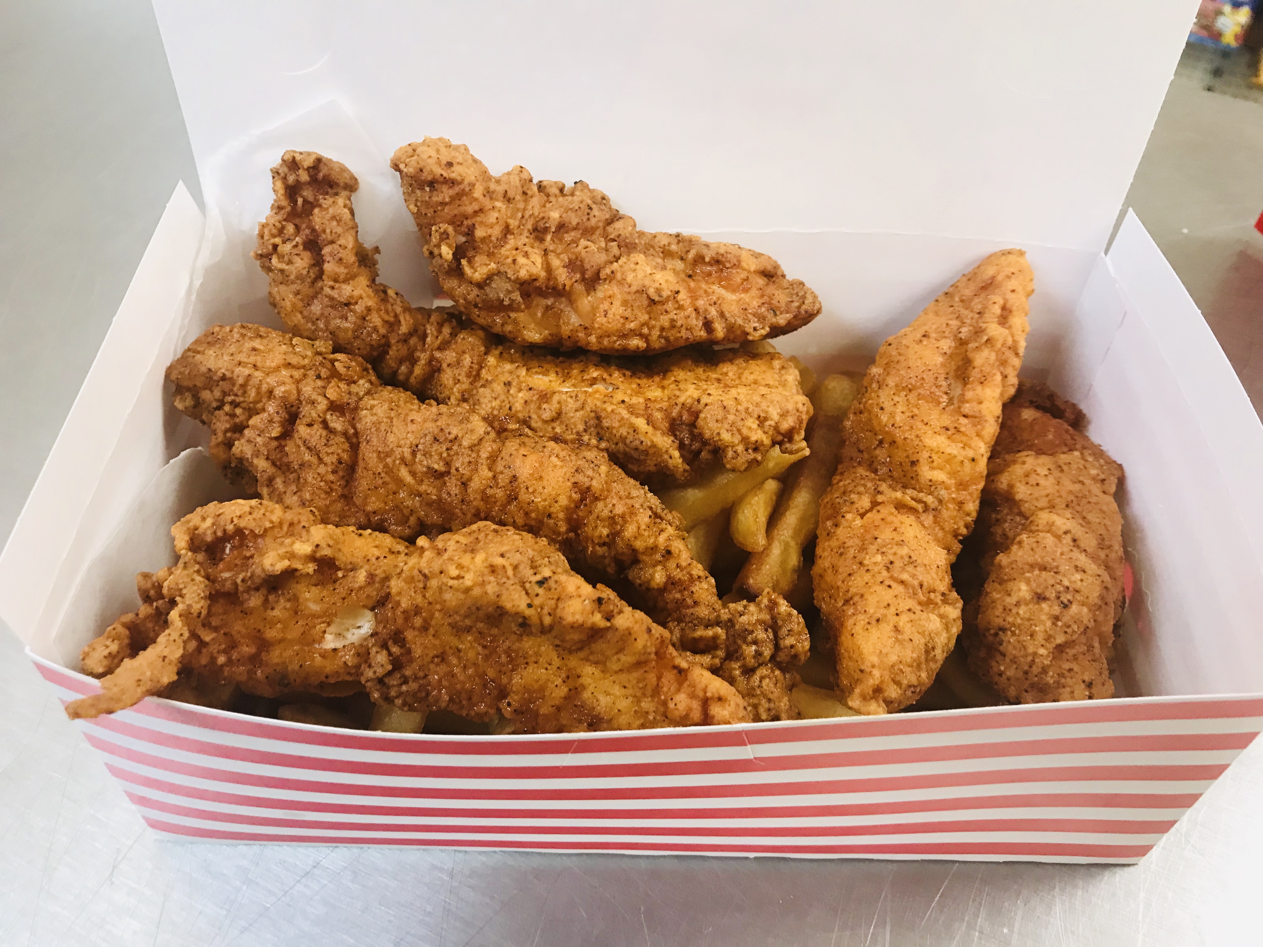 Order Spicy Chicken Tenders ONLY food online from A-1 Deli And Fried Chicken store, Wilmington on bringmethat.com