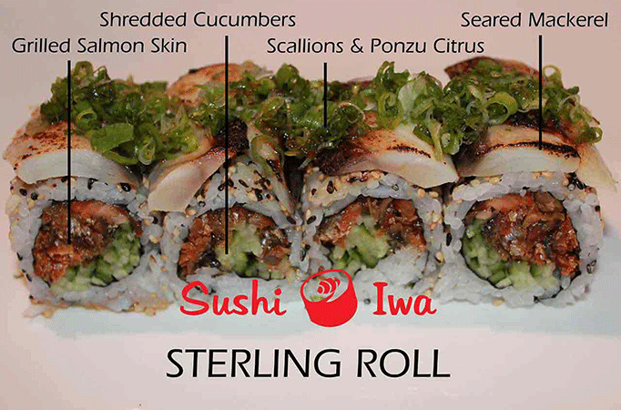 Order STERLING food online from Sushi Iwa store, Apex on bringmethat.com
