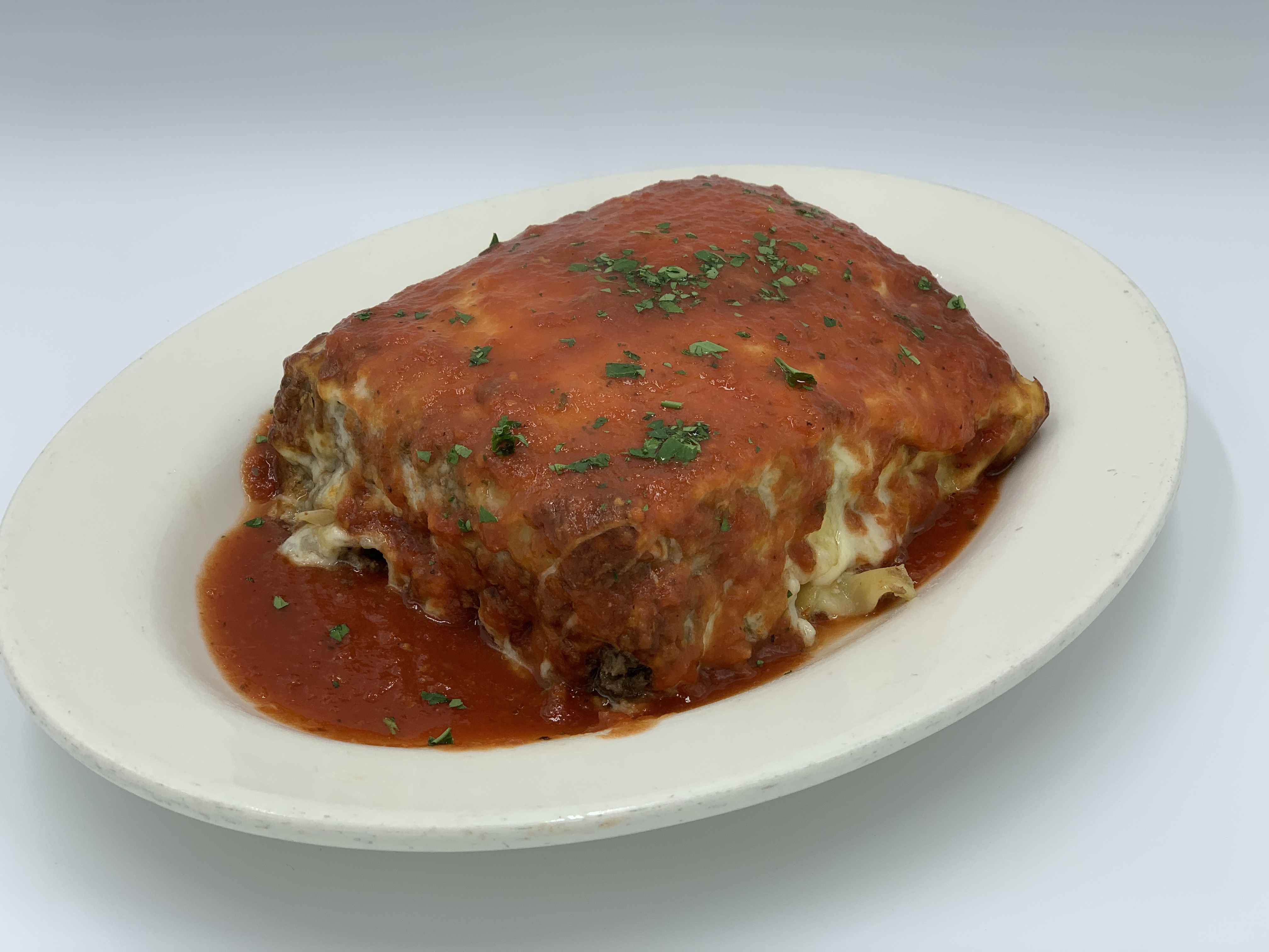 Order Lasagna food online from Mario's Pizzeria of Seaford store, Seaford on bringmethat.com
