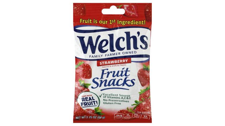 Order Welch'S Fruit Snacks Strawberry food online from Aldan Sunoco store, Aldan on bringmethat.com