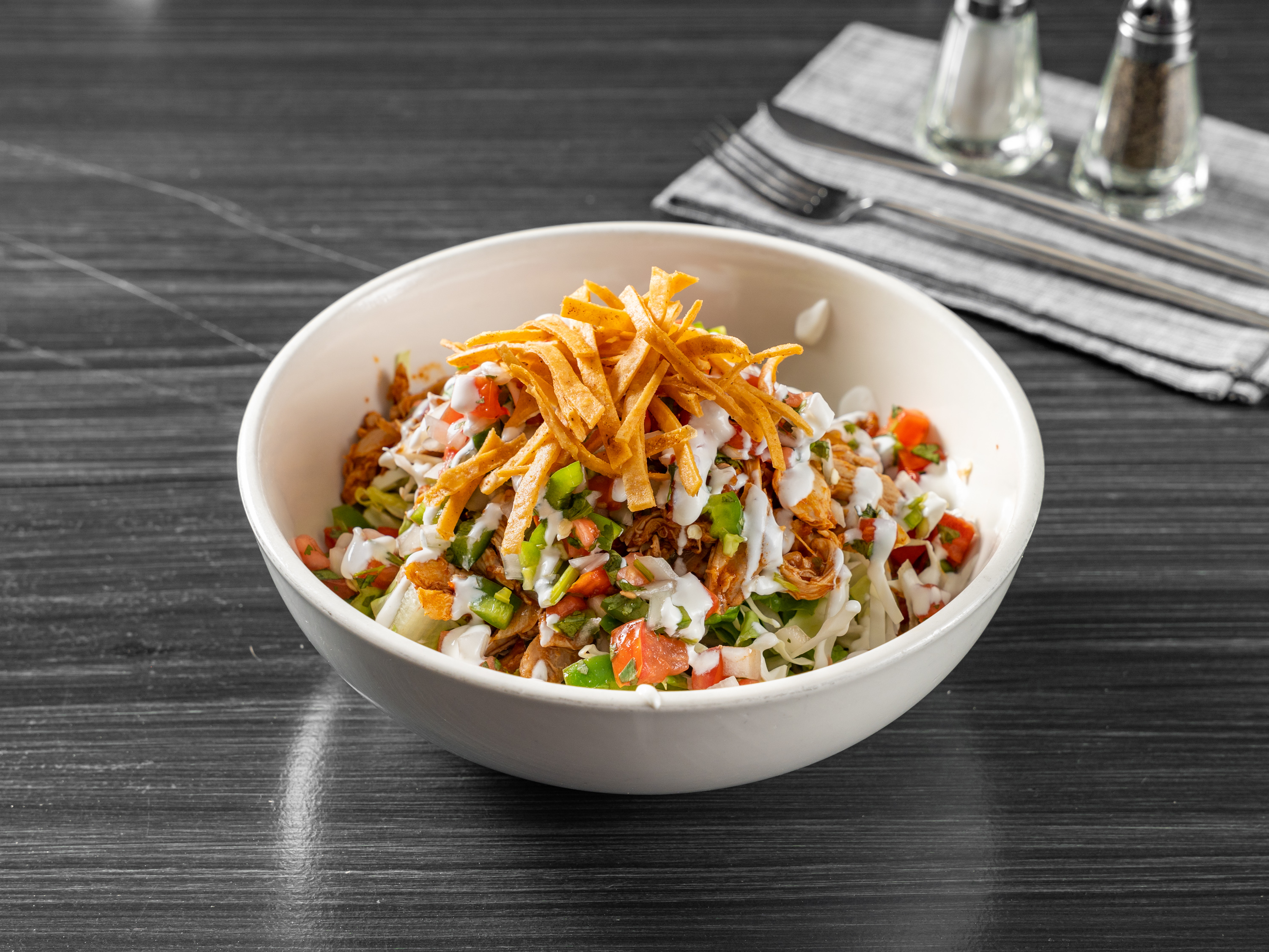 Order Mickeys Taco Salad Bowl food online from Mickey Spillanes store, Eastchester on bringmethat.com