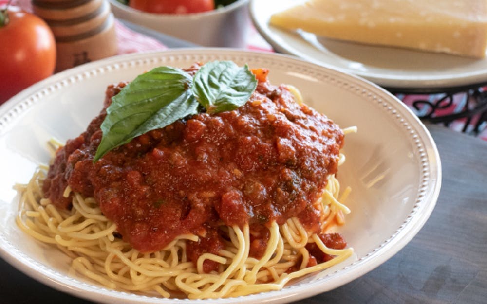 Order Spaghetti - Pasta food online from Russo New York Pizzeria store, Houston on bringmethat.com