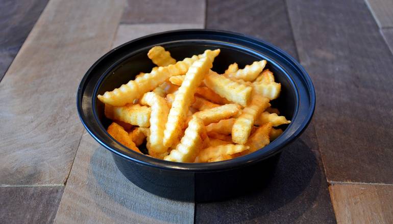 Order Crinkle-Cut Fries - Regular food online from American Grilled Cheese Company store, Northridge on bringmethat.com