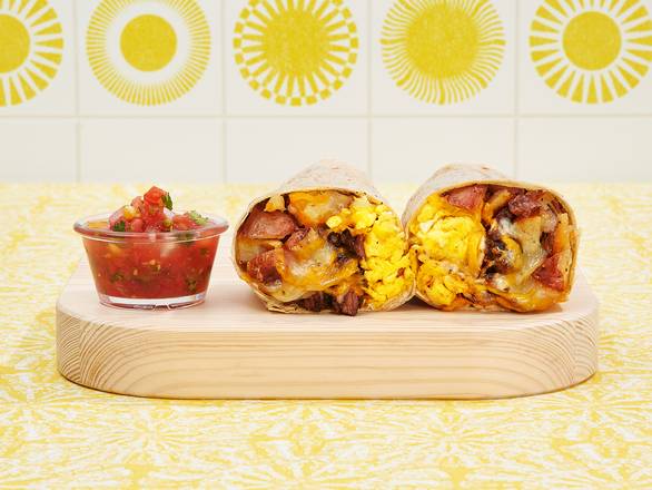 Order Carne Asada Breakfast Burrito food online from Sunny And Fine store, Camarillo on bringmethat.com