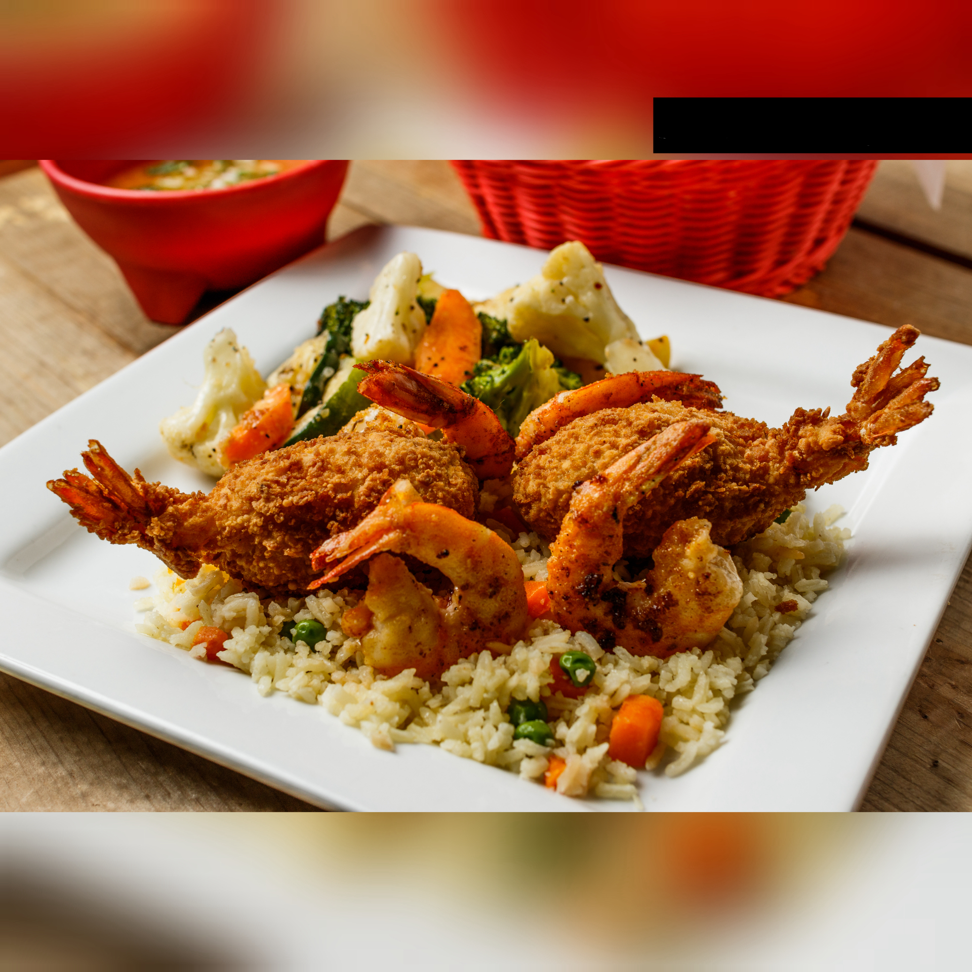 Order Shrimp Trio Special food online from San Lorenzo Mexican Restaurant & Cantina store, Kemah on bringmethat.com