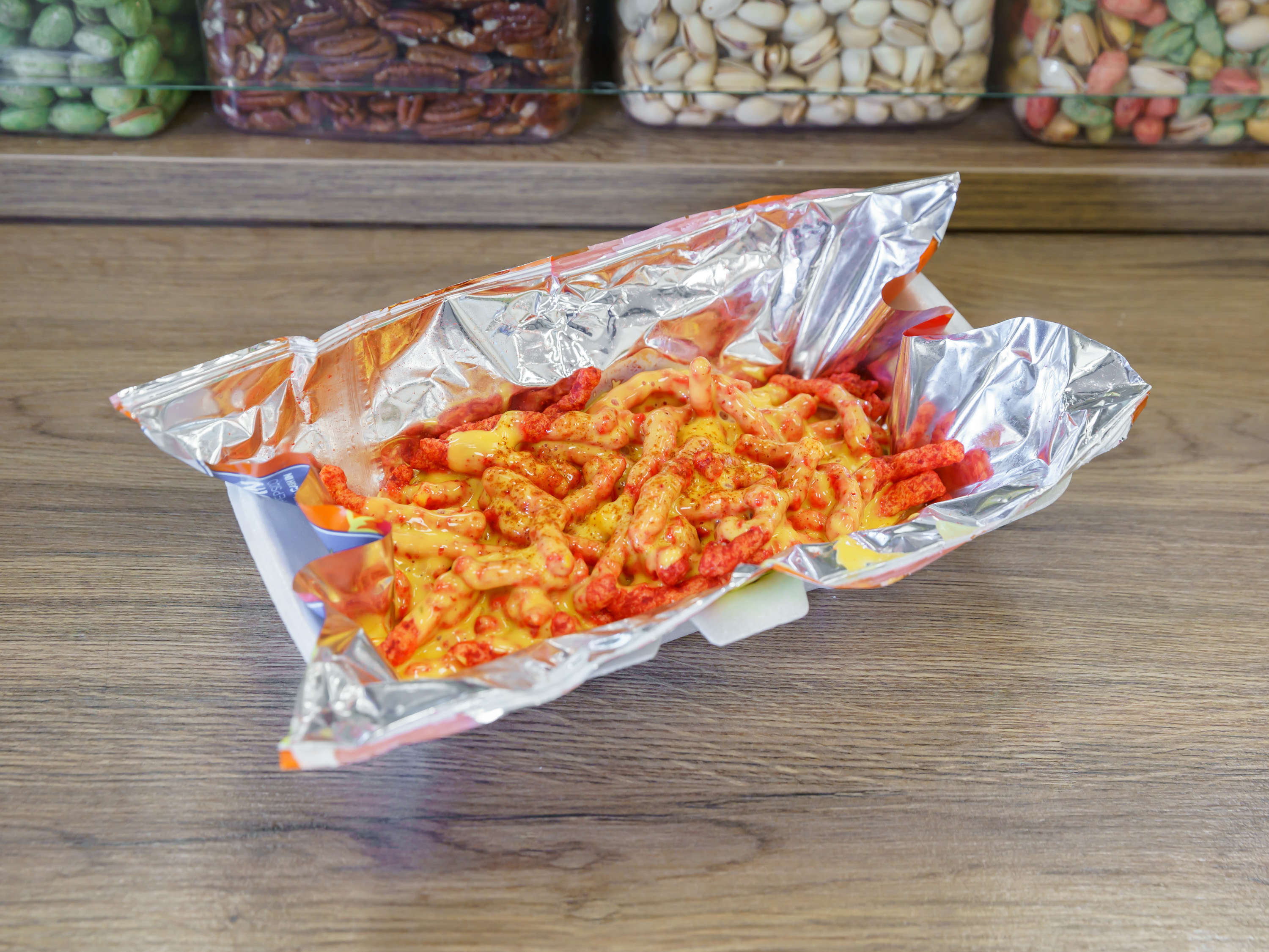 Order Hot Cheetos WITH CHEESE food online from Noemis Fruits store, Torrance on bringmethat.com
