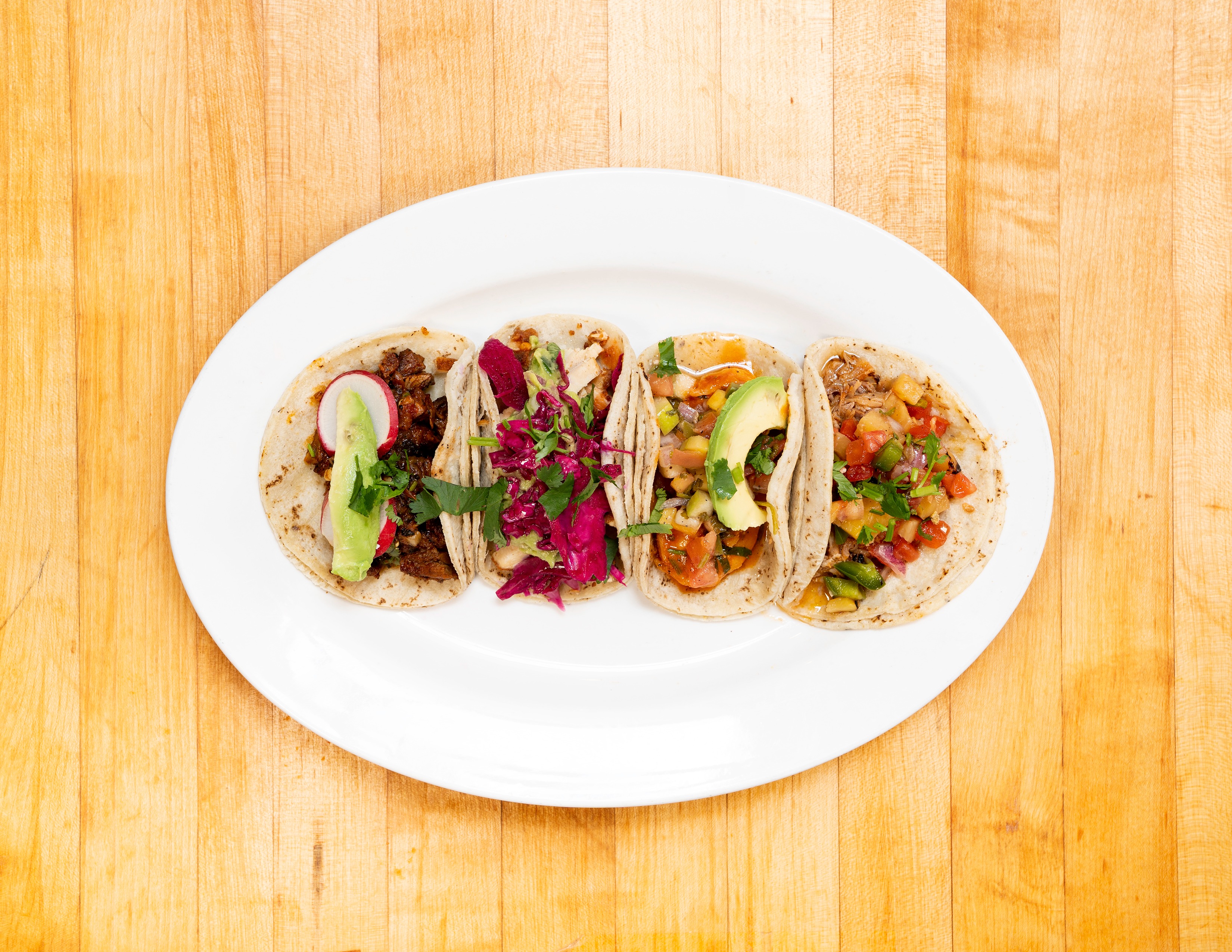 Order Any 4 Tacos food online from Papito Hayes store, San Francisco on bringmethat.com