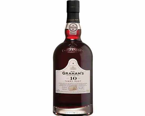Order Graham's 10 Year Old Tawny Port 19% abv 750ml food online from Sousa Wines & Liquors store, Mountain View on bringmethat.com