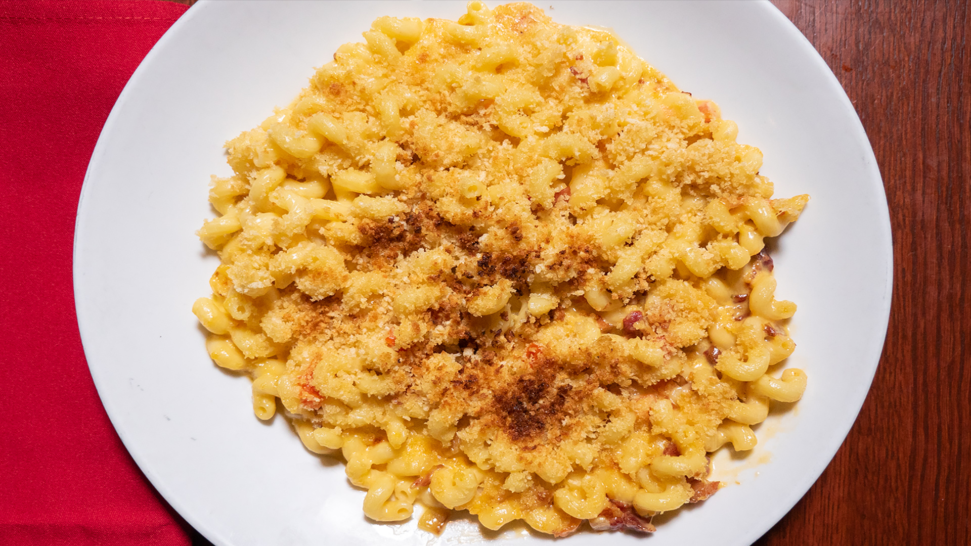 Order Crusted Macaroni & Cheese food online from Anyway Pub store, Oakbrook Terrace on bringmethat.com