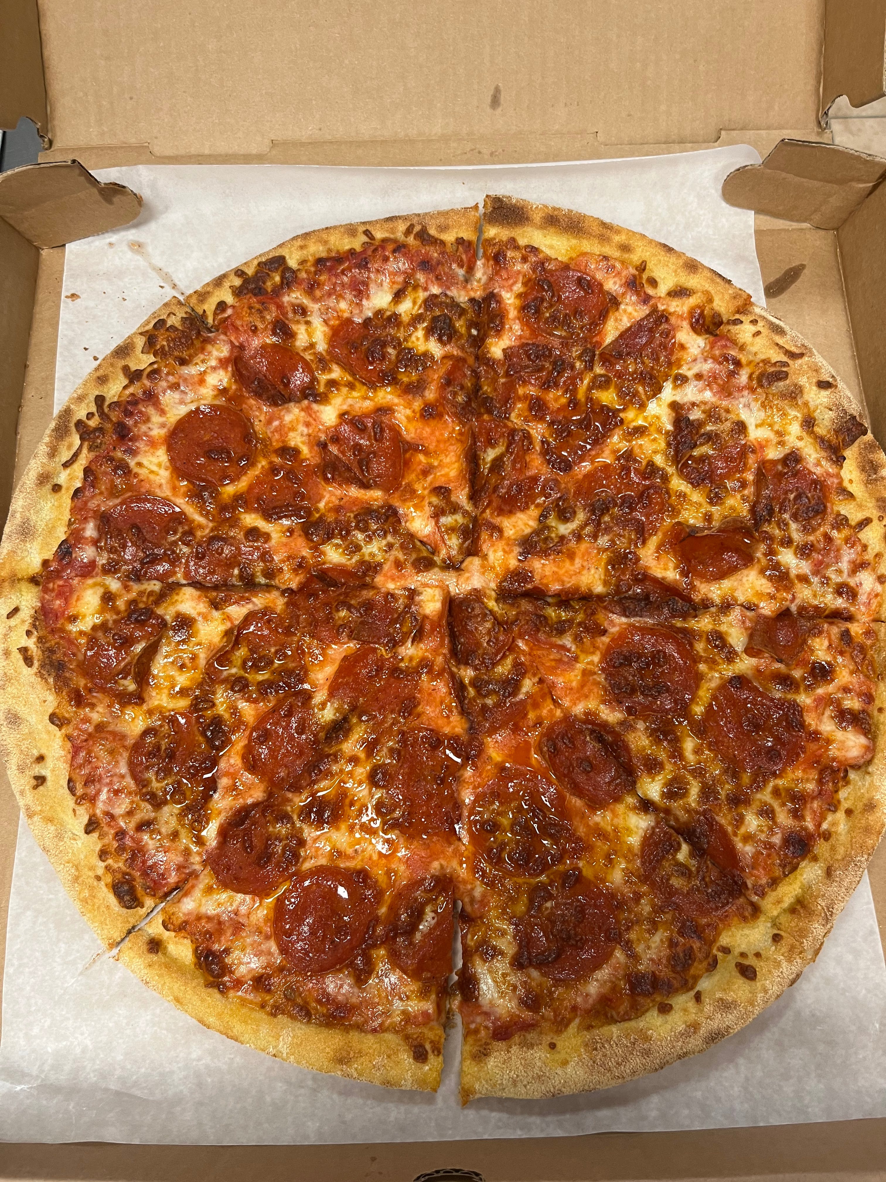 Order One Way Pizza - Small 12'' food online from Phillip's Roast Beef & Pizza store, Rowley on bringmethat.com