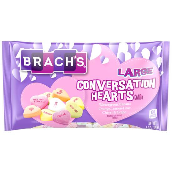 Order Brach's Valentine's Day Large Conversation Hearts, 7 oz Bag food online from CVS store, WALKERTOWN on bringmethat.com