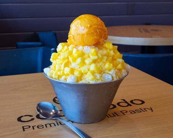 Order Mango Shaved Ice food online from Cocohodo store, Sunnyvale on bringmethat.com