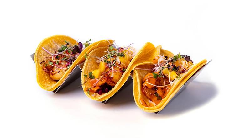Order *Chipotle Shrimp Tacos* food online from The Tap Room store, Bayshore on bringmethat.com