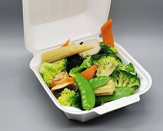 Order Steamed Mixed Veggies 水煮什菜（小） food online from China House store, Oakmont on bringmethat.com