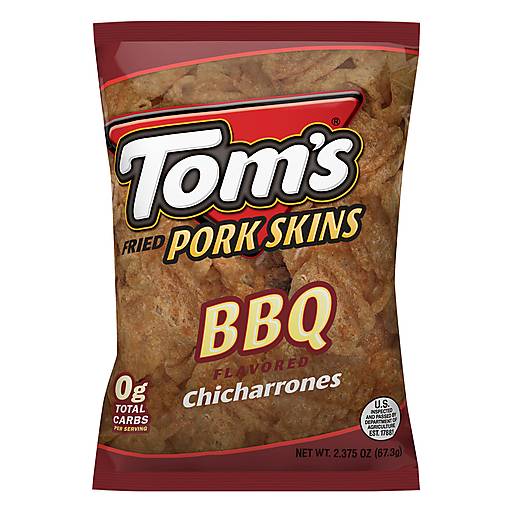 Order Tom'S Bbq Flavored Chicharrones Fried Pork Skins food online from Exxon Food Mart store, Port Huron on bringmethat.com