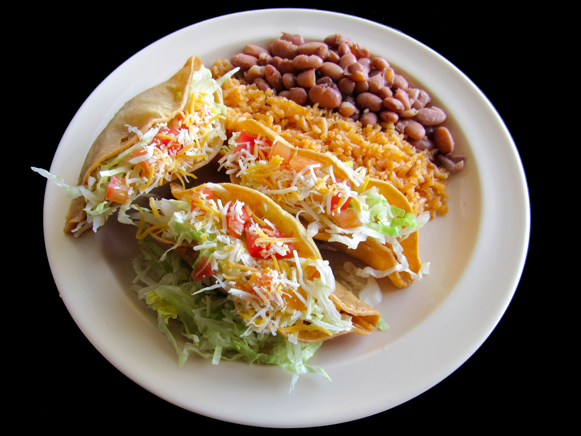 Order Tres Tacos Dorados Combo food online from Tacos Jalisco store, Bellflower on bringmethat.com