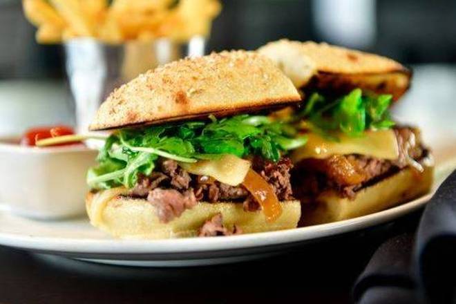Order Filet Mignon Sandwich food online from Fleming Prime Steakhouse & Wine Bar store, Los Angeles on bringmethat.com