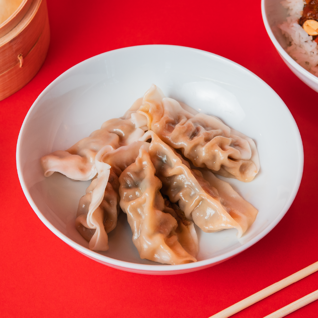 Order 5 Pack Dumplings food online from Wow Bao store, Castle Hills on bringmethat.com