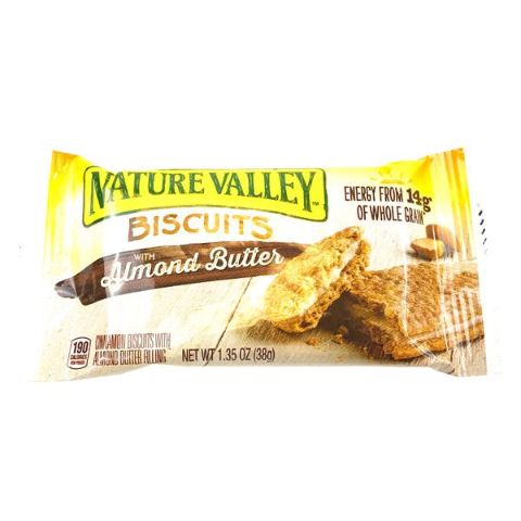 Order Nature Valley Biscuits Almond Butter 1.35oz food online from 7-Eleven store, Charlotte on bringmethat.com