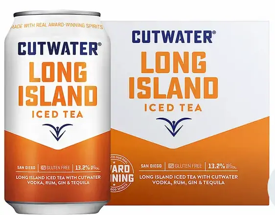 Order Cutwater Long Island Iced Tea 13.2 % abv 12oz 4Pack food online from Sousa Wines & Liquors store, Mountain View on bringmethat.com