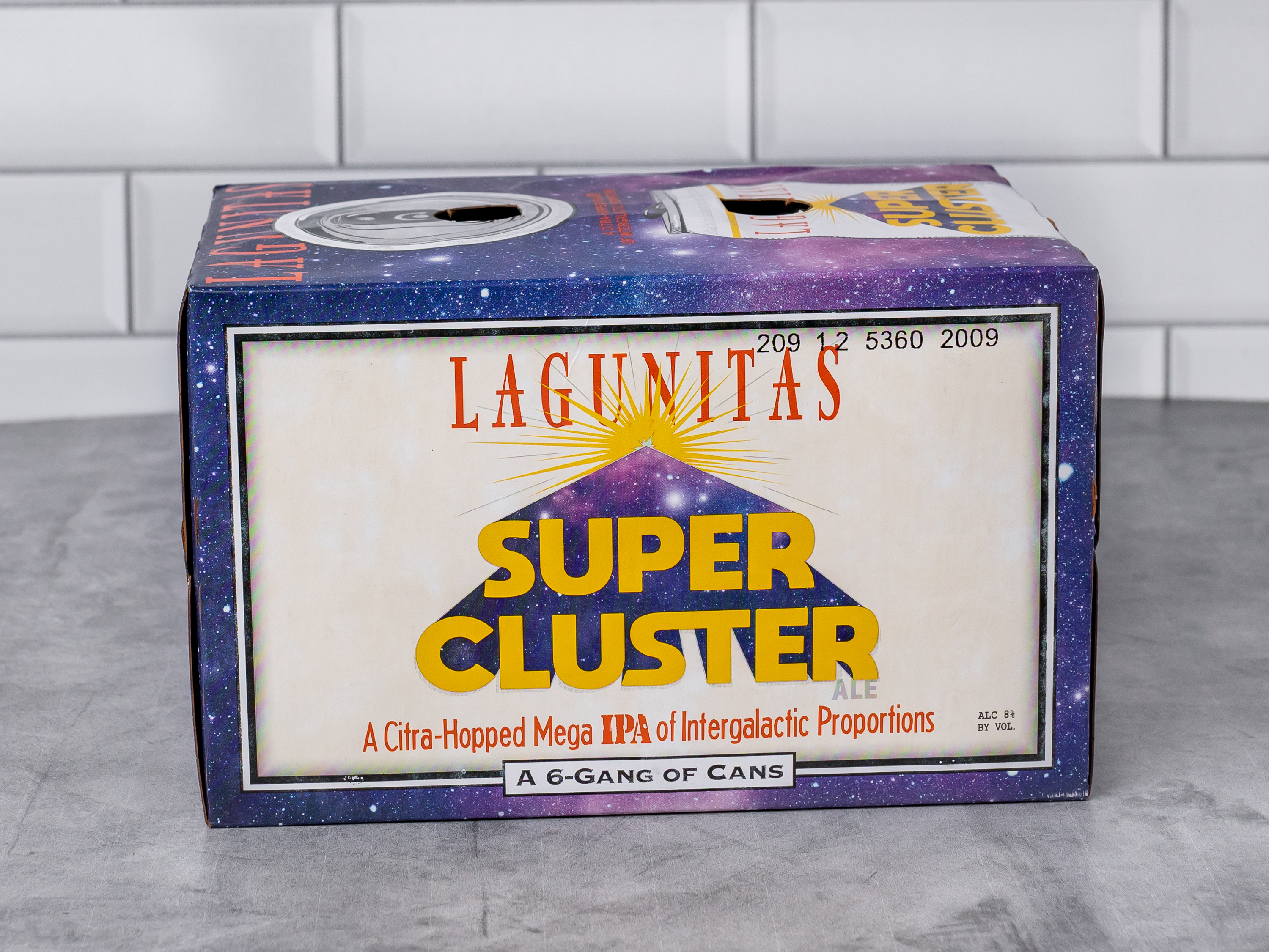 Order Lagunitas Super Cluster 6 Pack Cans food online from Esplanade Wine & Spirits store, Arlington Heights on bringmethat.com