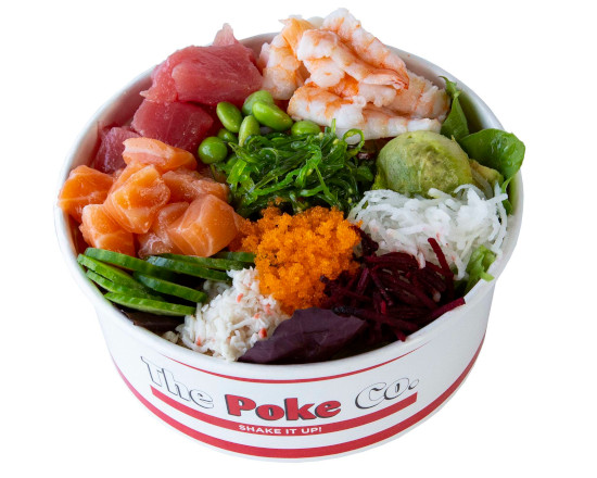Order Poke Bowl (Large) food online from The Poke Co store, Rowland Heights on bringmethat.com