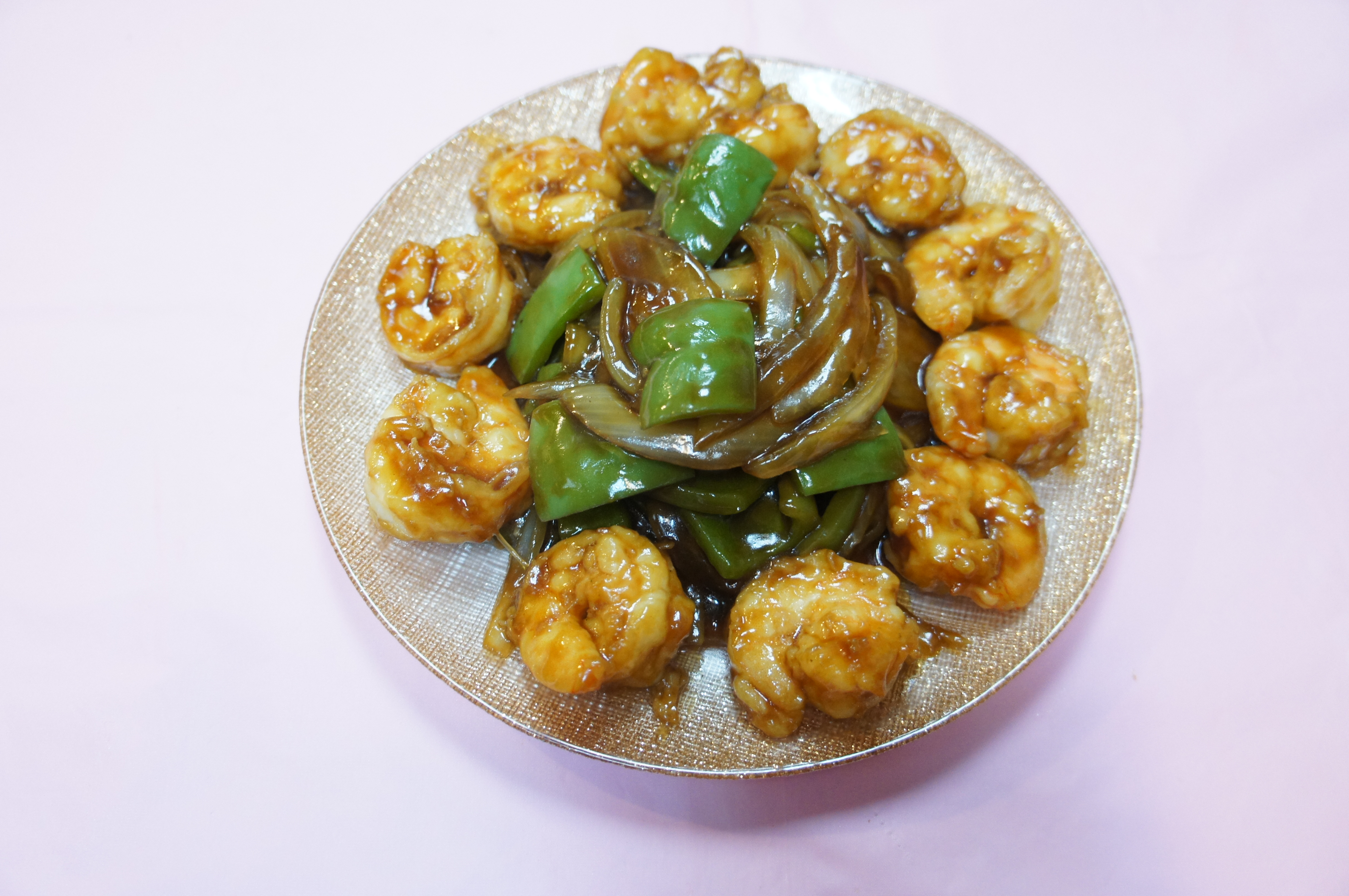 Order C18. Pepper Shrimp(6pc) food online from Zhengs China Express store, Randallstown on bringmethat.com