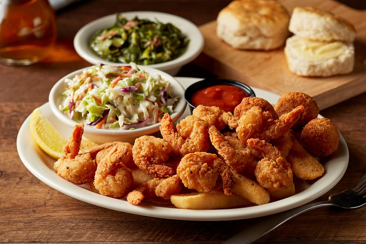 Order Country Fried Shrimp food online from Cracker Barrel Old Country Store store, Calhoun on bringmethat.com