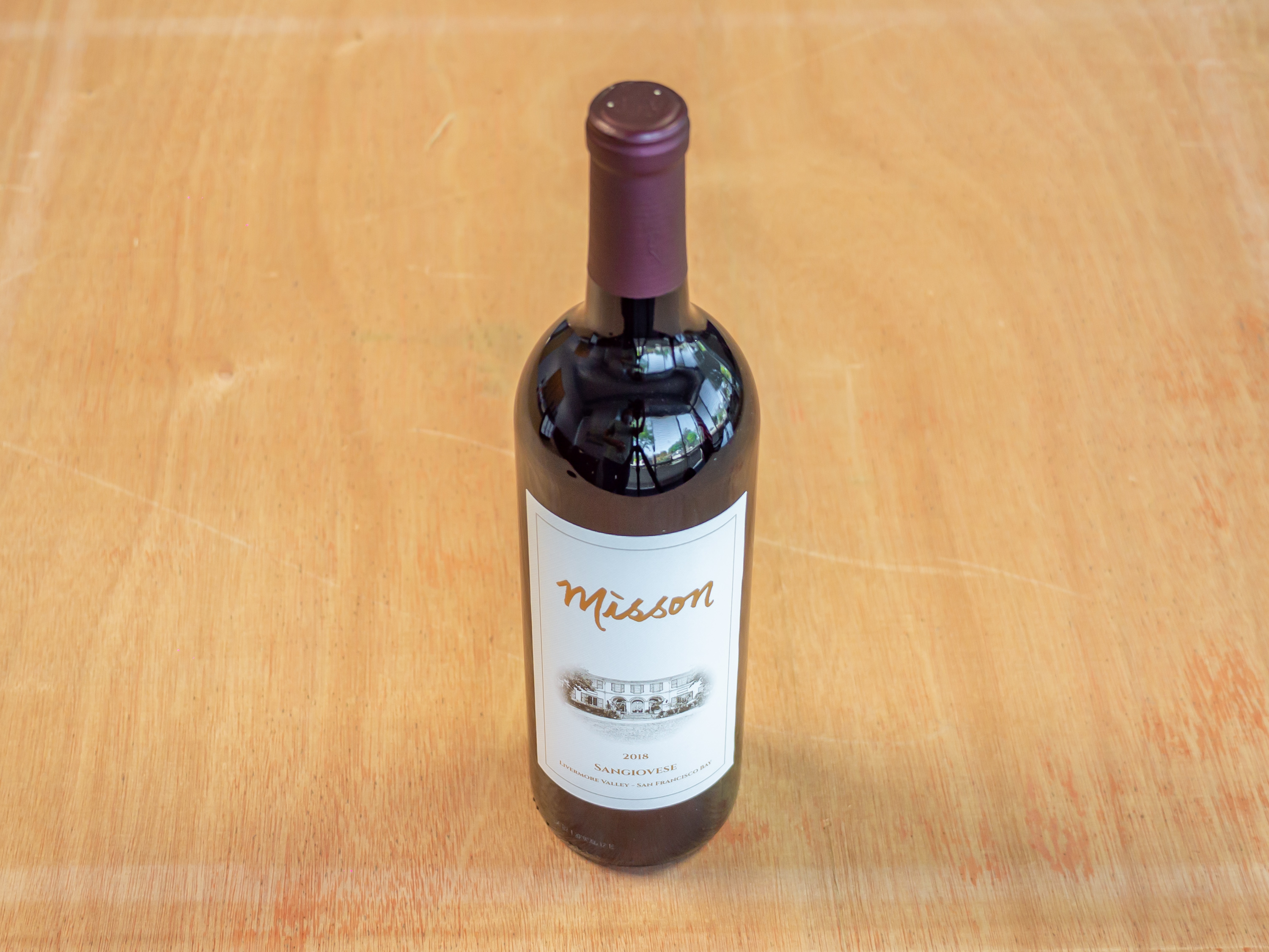 Order Misson Sangiovese, 2018, 750mL red wine (14.0% ABV) food online from Raindrop Wine store, Livermore on bringmethat.com