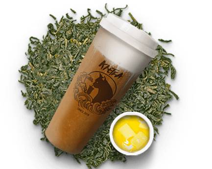 Order Salted Cheese Green Tea food online from Kittea store, Highland Park on bringmethat.com