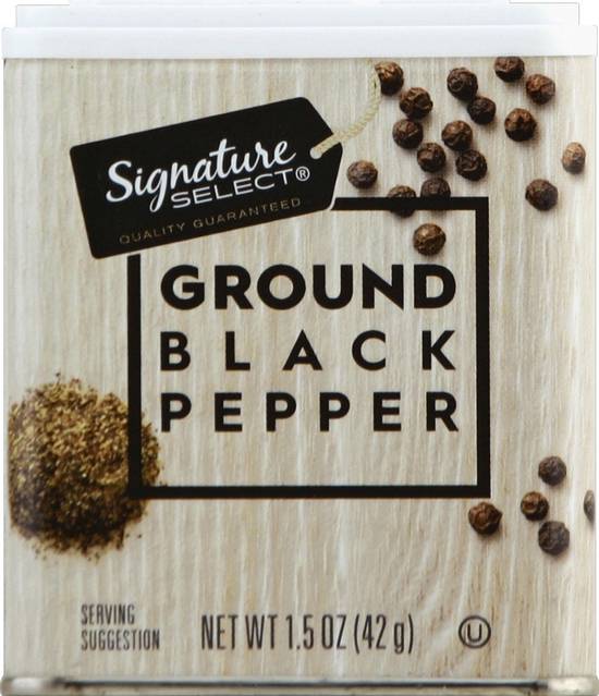 Order Signature Select · Ground Black Pepper (1.5 oz) food online from ACME Markets store, Vernon on bringmethat.com